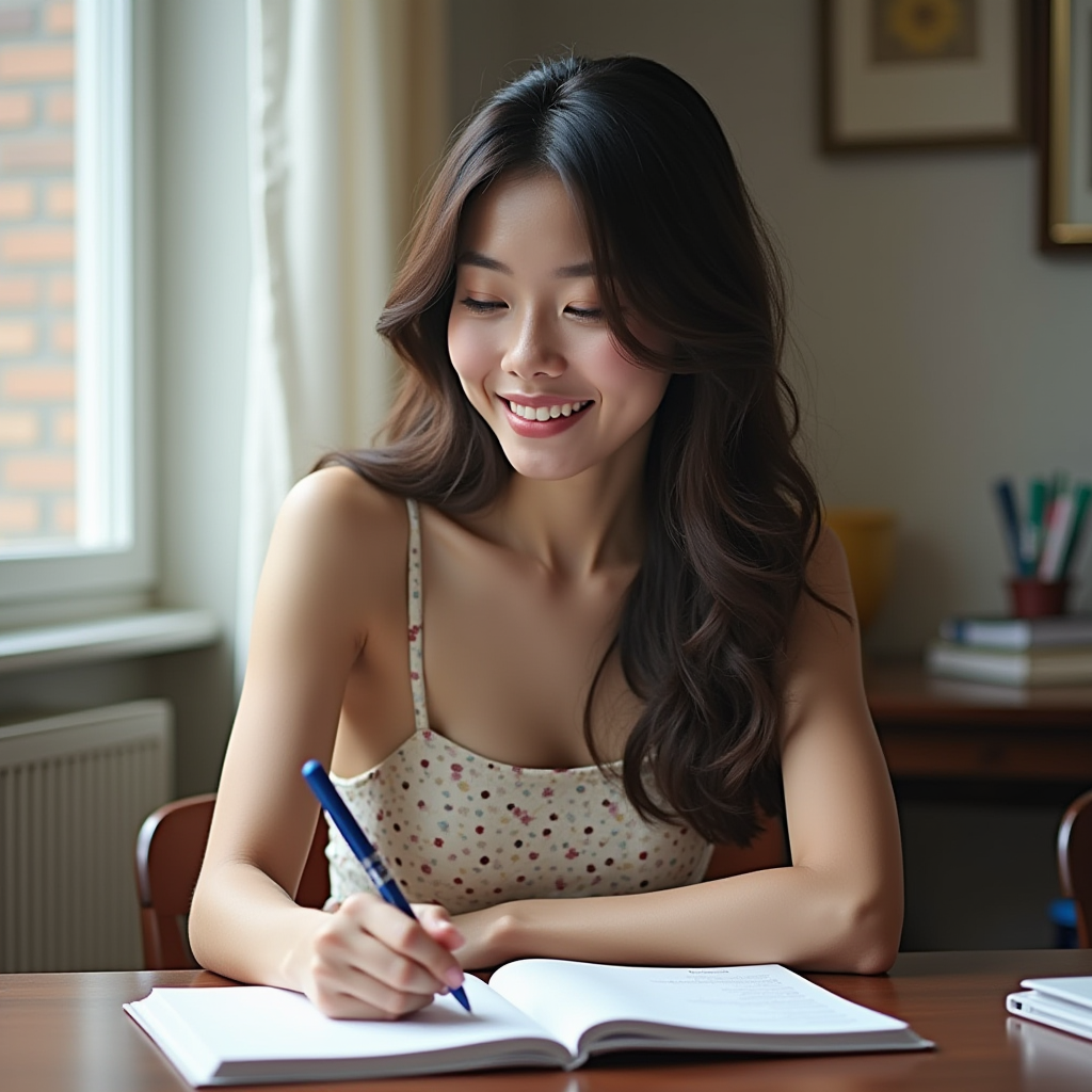 Person setting schedule